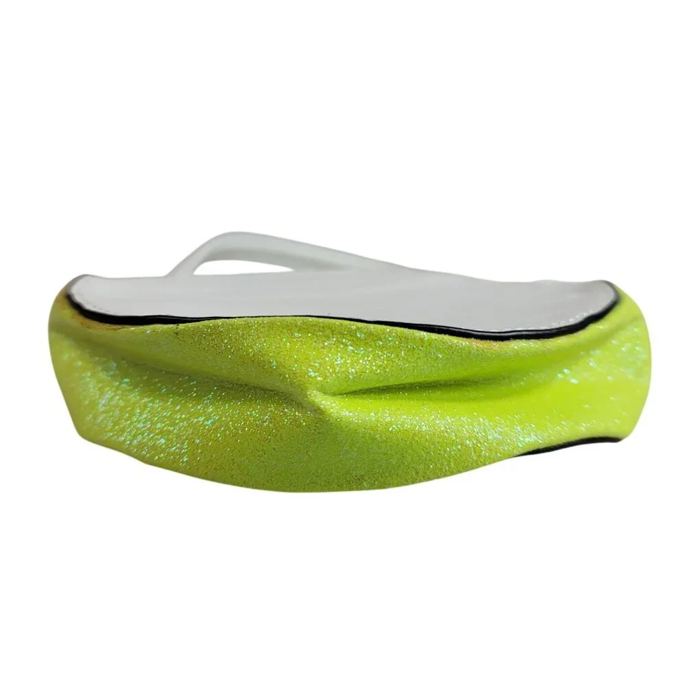 Target Lime Citrus Slice Crossbody Bag Green Glitter Round White Strap 2016